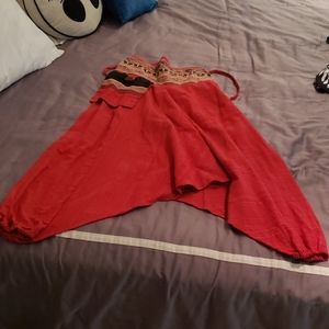 Thailand drop crotch pants